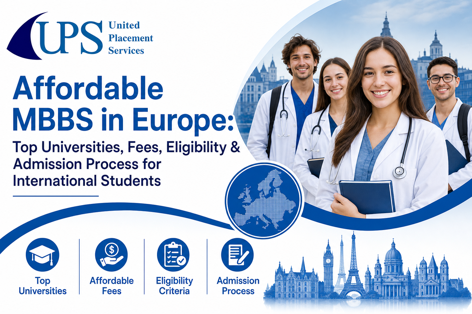 Affordable MBBS in Europe: Top Universities, Fees, Eligibility & Admission Process for International Students